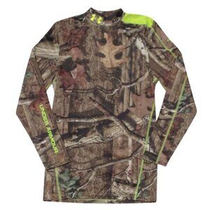 NWOT Under Armour Men's EVO Scent Control Mock Base Layer Shirt Size XL